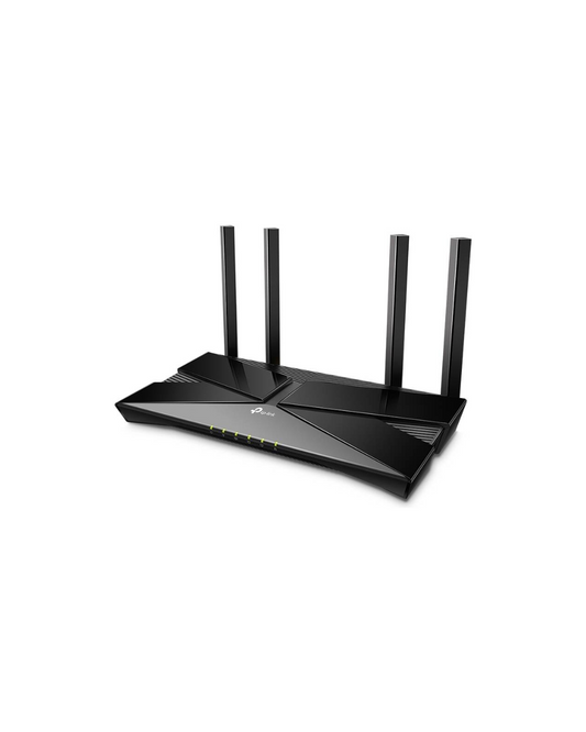 TP-Link WiFi 6 AX1500 Smart Router, Wi-Fi 6 (802.11ax), WiFi Speed, Dual-Band 2.4 & 5GHz,  High-Performance Antennas, 4x LAN Ports, Black | Archer AX10