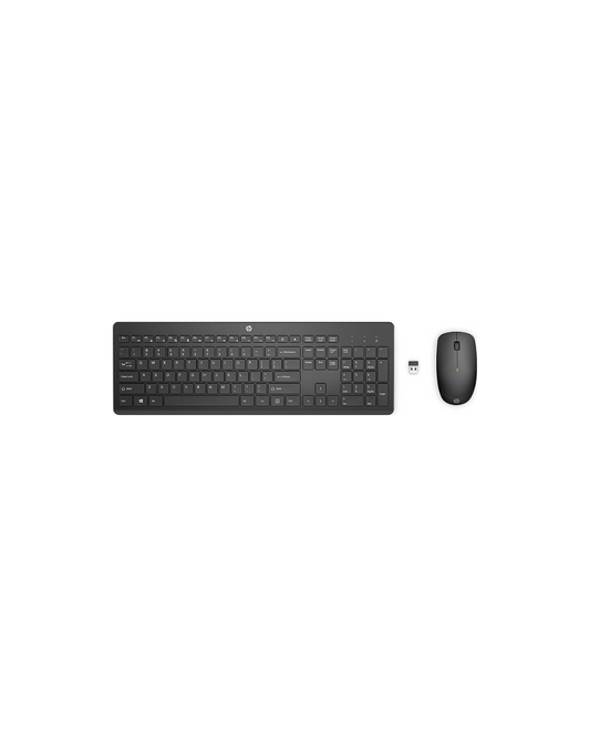 HP 230 Wireless Keyboard and Mouse Combo Set, 1600 Dpi, English Arabic, Black |18H24AA#ABV